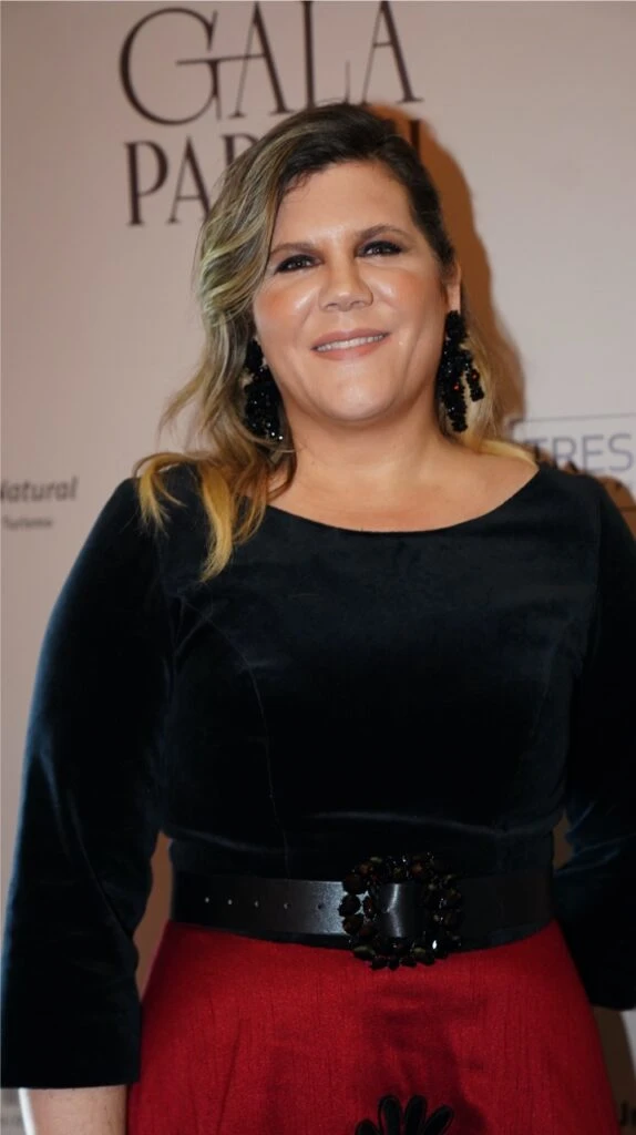 El impactante look de Dominique Metzger en la Gala Para Ti