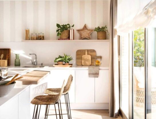 Alerta tendencia: los empapelados conquistan las cocinas en 2025