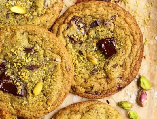 La receta de galletitas de chocolate y pistacho ideales para la merienda
