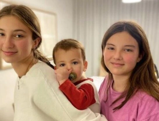 Indiana Cubero y su saludo a Sienna, su hermana, por su cumpleaños