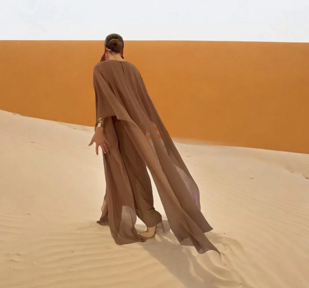 Flor de la V y su look más chic. Foto: Instagram.