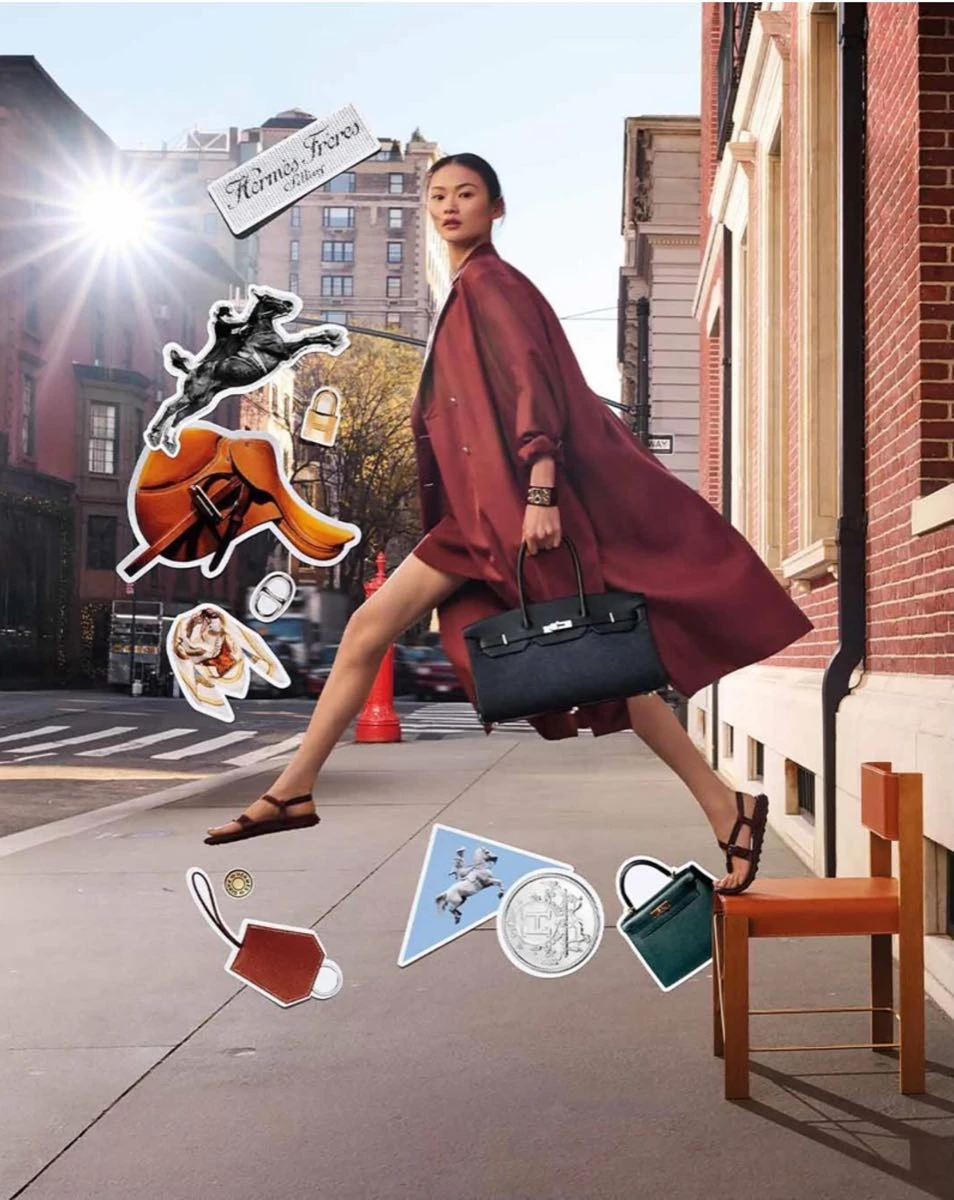 Hermès campaña primavera verano 2024.