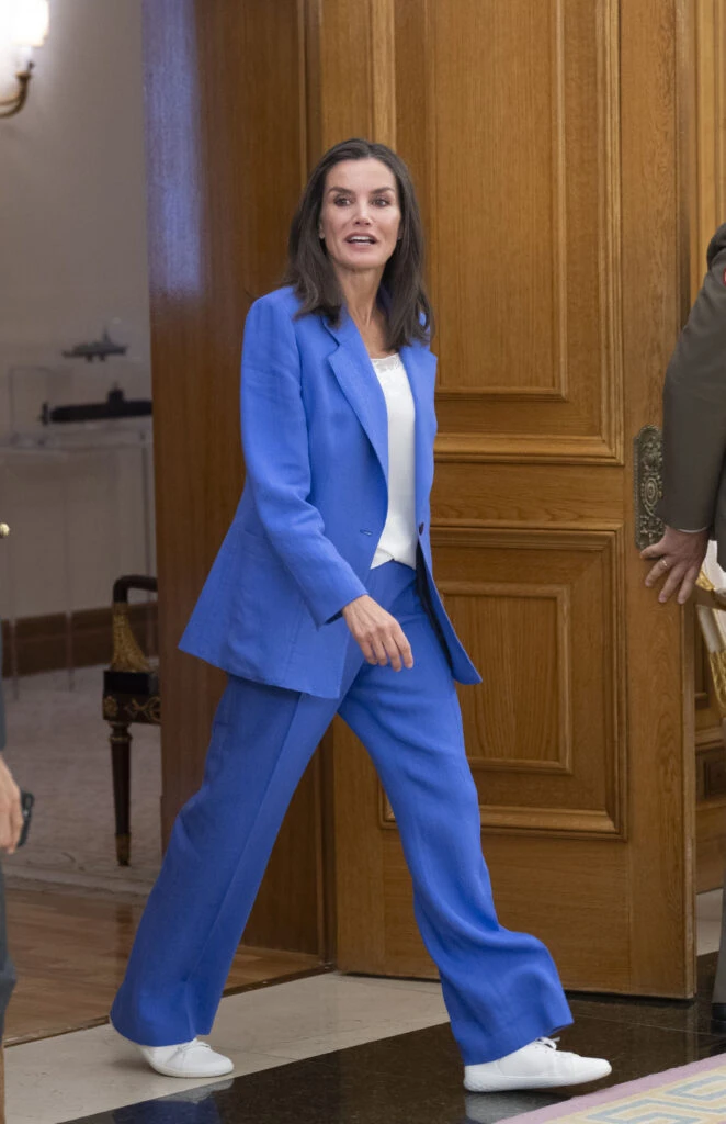 La royal apostó por la combinación más canchera de este 2024. Foto: Fotonoticias. 