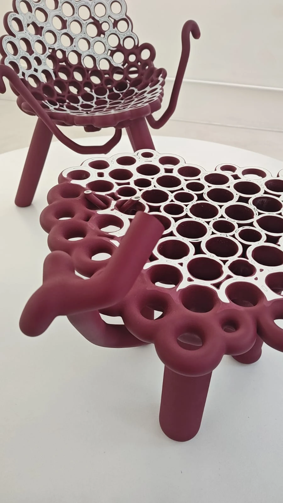 Detalle de una pieza de la muestra "Hiperpintura" del Grupo Bondi.