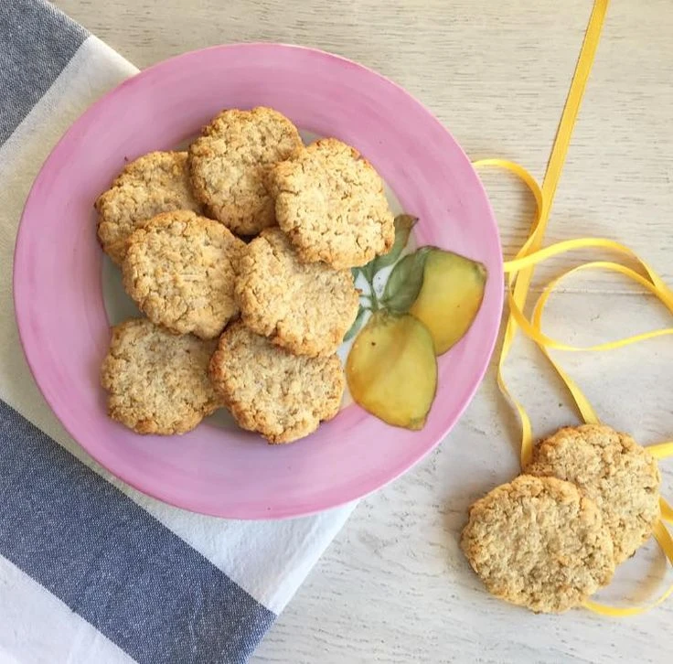 La receta de las galletitas de coco y limón sin azúcar ni harina