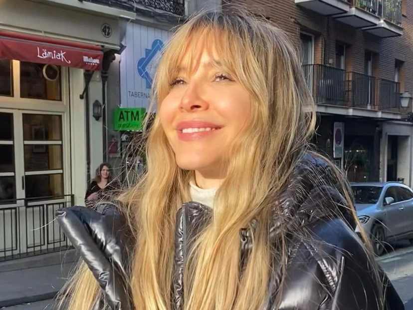 Guillermina Valdés se escapó al campo