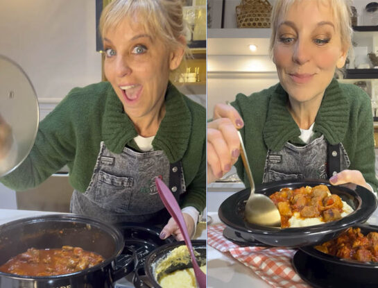 Ragú de bondiola y polenta cremosa: la receta nutritiva y rendidora de Jimena Monteverde para este finde