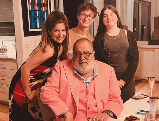 Así es la familia ensamblada de Jorge Lanata y Elba Marcovecchio