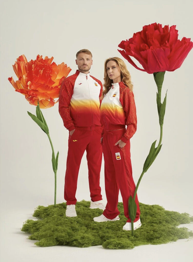 Los uniformes más fashionistas de Paris 2024. Foto: Instagram. 