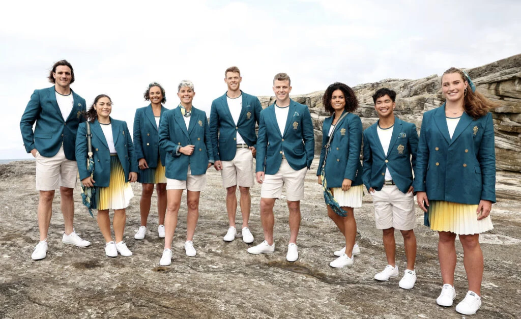 Los uniformes más fashionistas de Paris 2024. Foto: Instagram. 