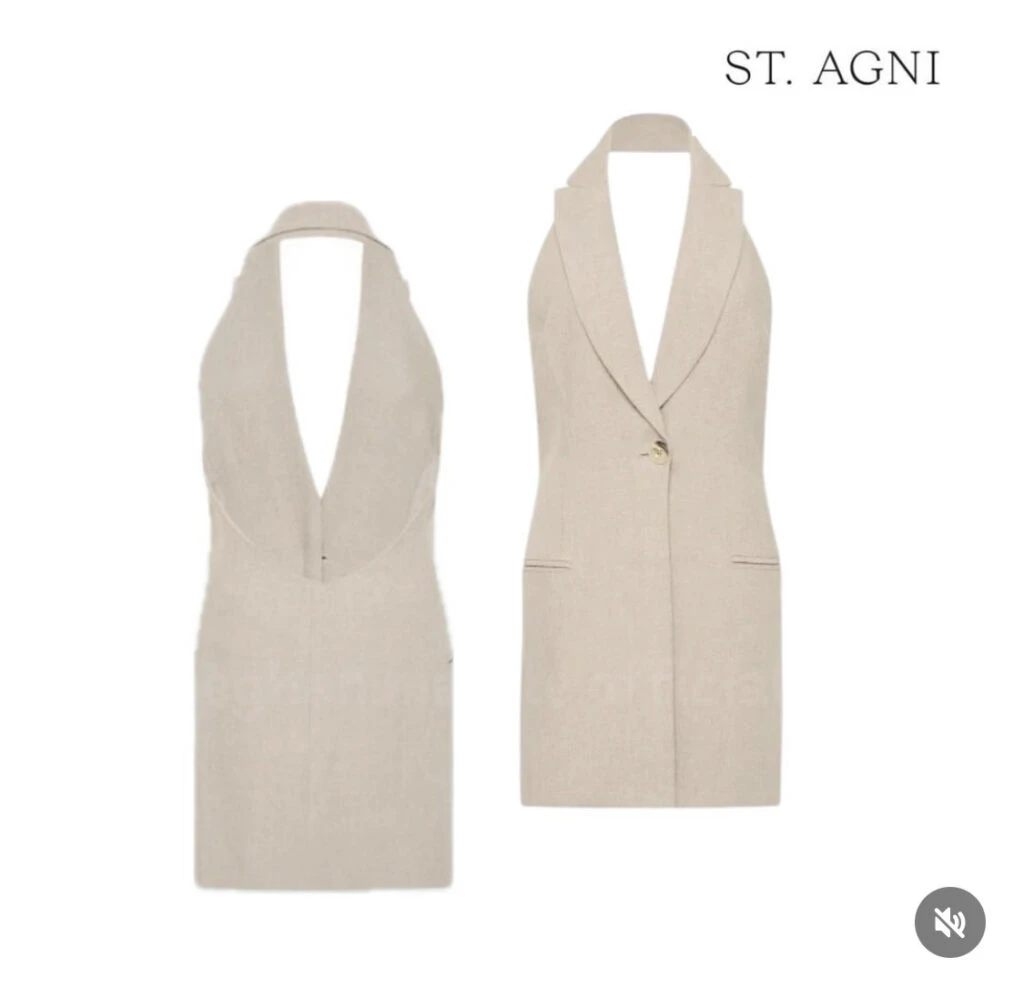 La duquesa de Sussex se lució con un look sastrero en los Hamptons. Foto: Instagram.