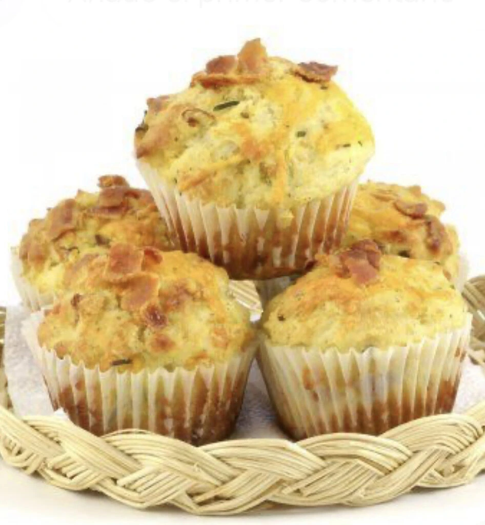 Receta muffins de queso de @myvpasteleriacasera. Foto: Instagram.