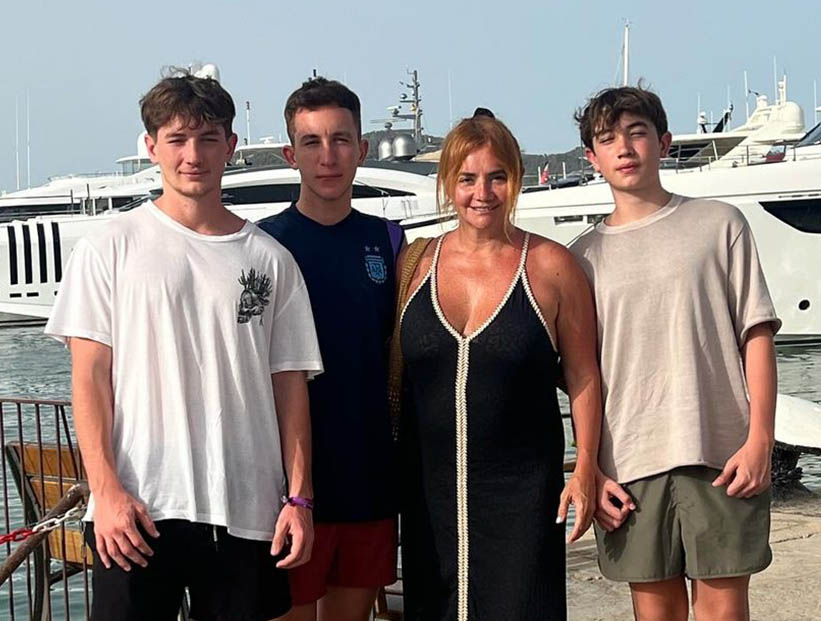 Las fotos de las vacaciones de Nancy Pazos con sus hijos: viaje soñado a Turquía