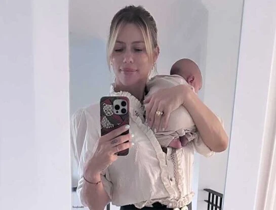 Nicole Neumann impactó con un look boho chic en el cumpleaños de Sienna Cubero