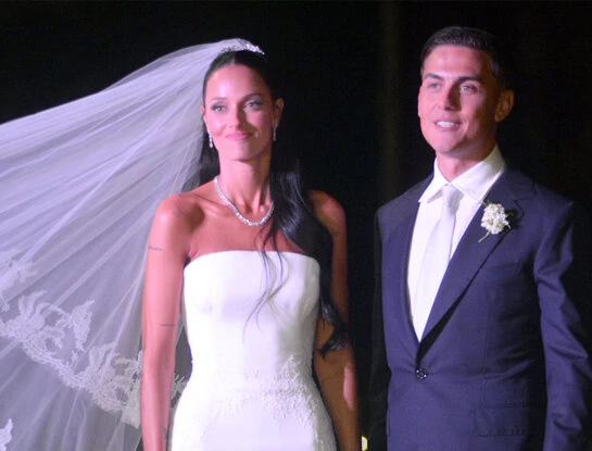 Boda de Oriana Sabatini y Paulo Dybala: así fue el look soñado de la novia