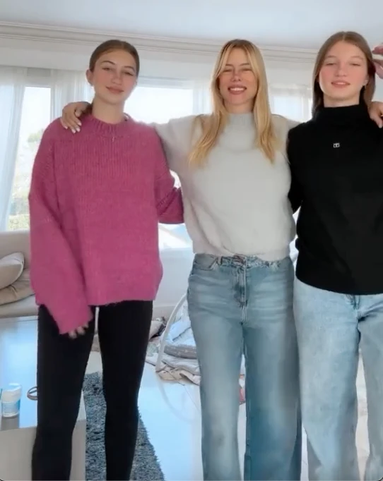 Nicole Neumann, Indiana y Allegra Cubero mostraron los suéteres más trendy del invierno