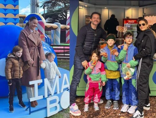 Vidriera: de Pampita a Sabrina Garciarena, los looks de los famosos en la inauguración de un multiespacio de juegos