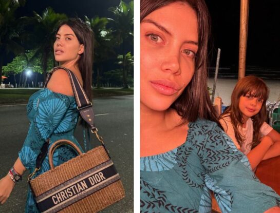 Wanda Nara y su primer viaje separada de Mauro Icardi a Brasil