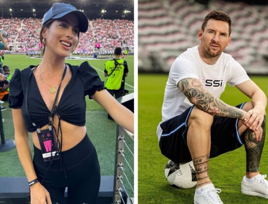 Agustina Casanova mostró el especial encuentro que vivió con Leo Messi