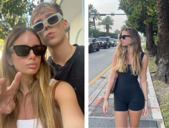 Charo Calamaro y su novio de vacaciones en Miami: todas las fotos