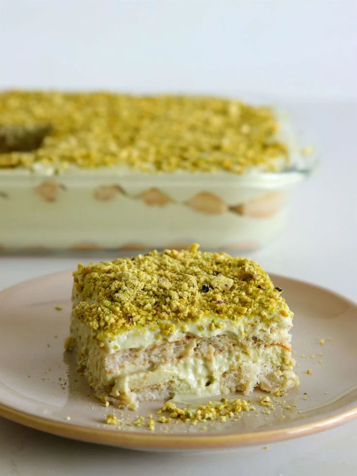 Cómo hacer tiramisú de pistachos: la receta reversionada del típico postre italiano