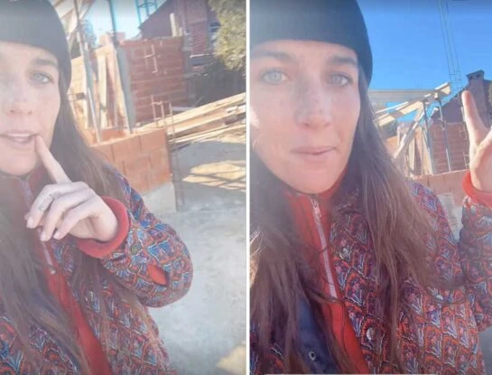 Juana Repetto mostró los avances en la construcción de su casa: "Está enorme"