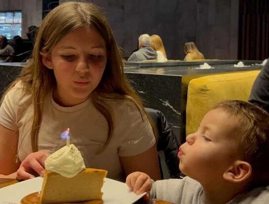 Las fotos de Sienna Cubero festejando su cumpleaños con Fabián Cubero y Mica Viciconte, tras celebrar con Nicole Neumann