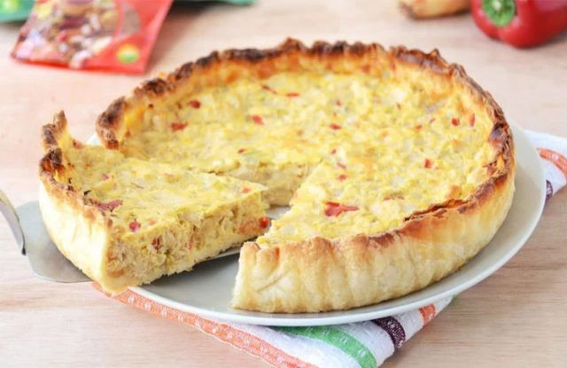 La receta de la tarta de pollo con manzana de Tefi Russo ideal para tus almuerzos