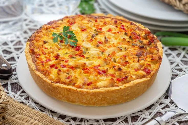 La receta de la tarta de pollo con manzana de Tefi Russo ideal para tus almuerzos