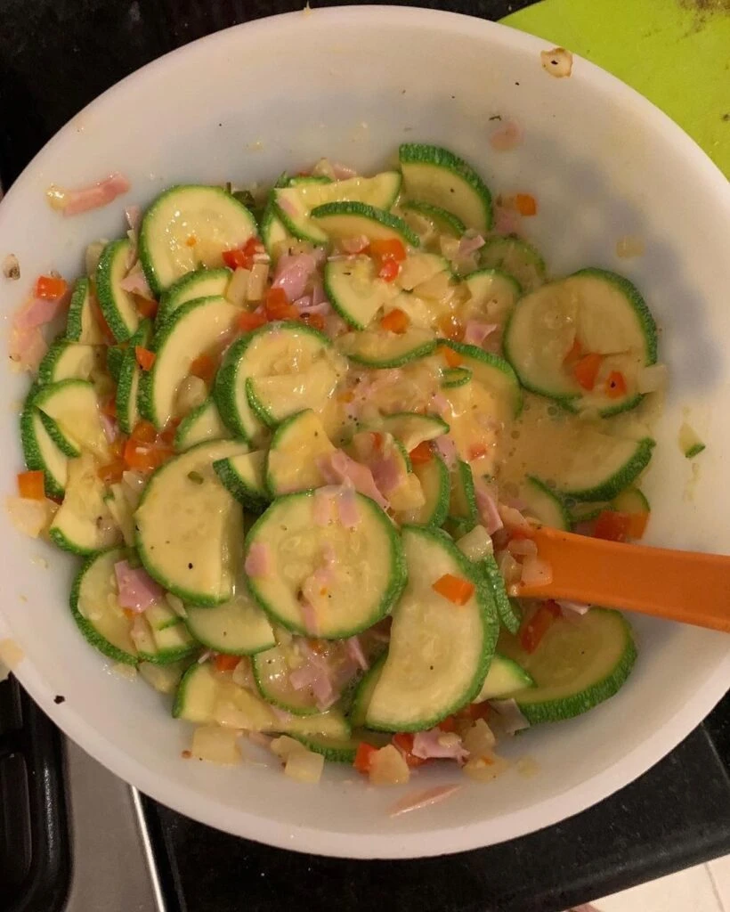 Tarta de zucchini la receta con masa de avena alta en fibras