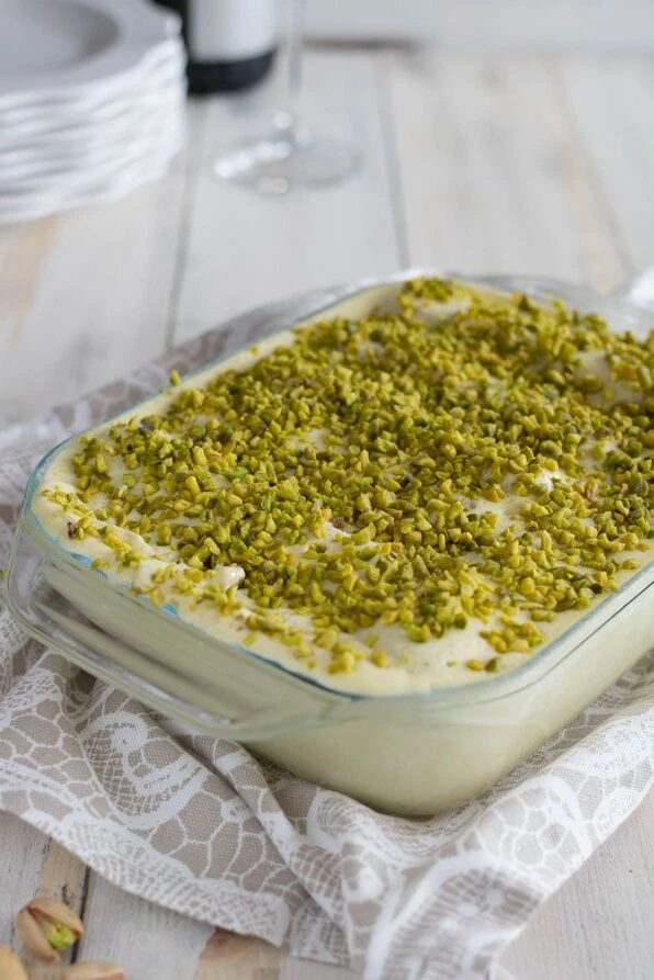 Cómo hacer tiramisú de pistachos: la receta reversionada del típico postre italiano