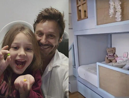 Benjamín Vicuña sorprendió a sus hijos Magnolia y Amancio: redecoró su cuarto con muebles de tendencia