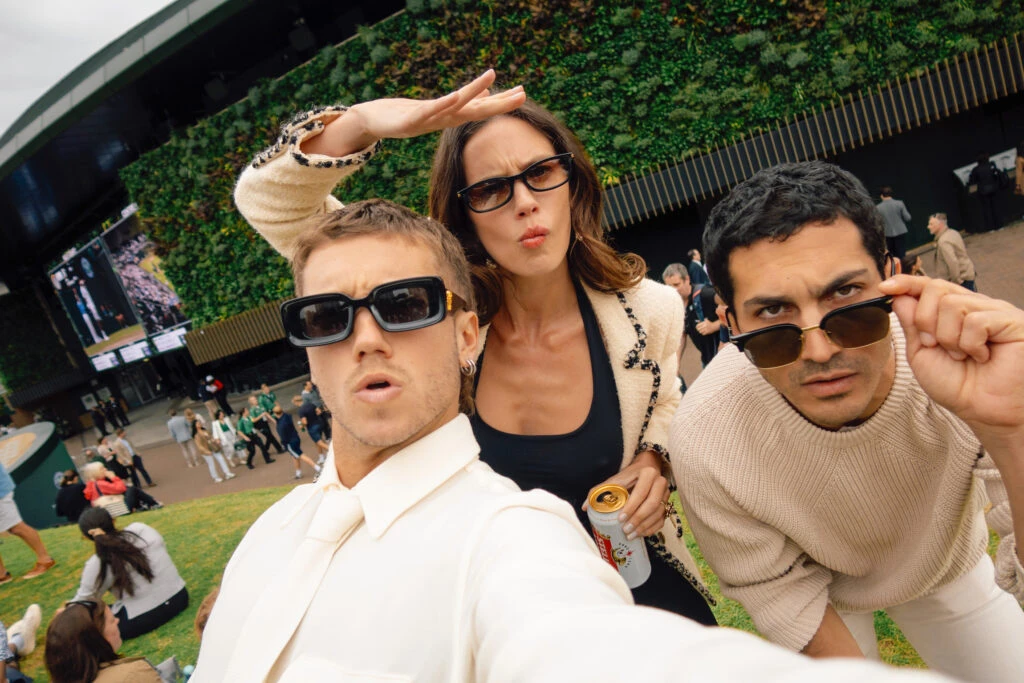 Franco Masini, Delfi Chaves y el Chino Darín.