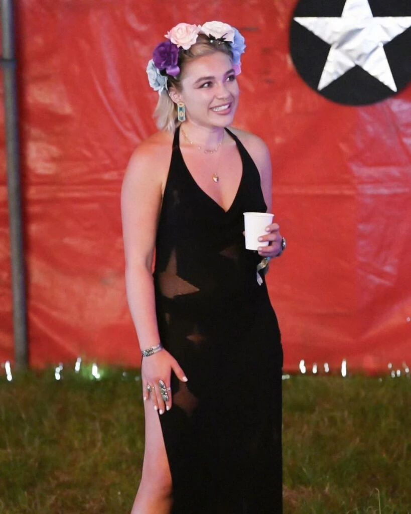 , los looks de los famosos en el festival Glastonbury