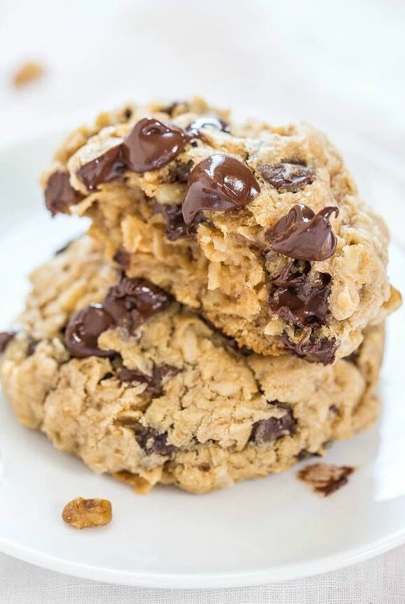 Cookies con chips de chocolate saludables: una receta sin harina ni azúcar