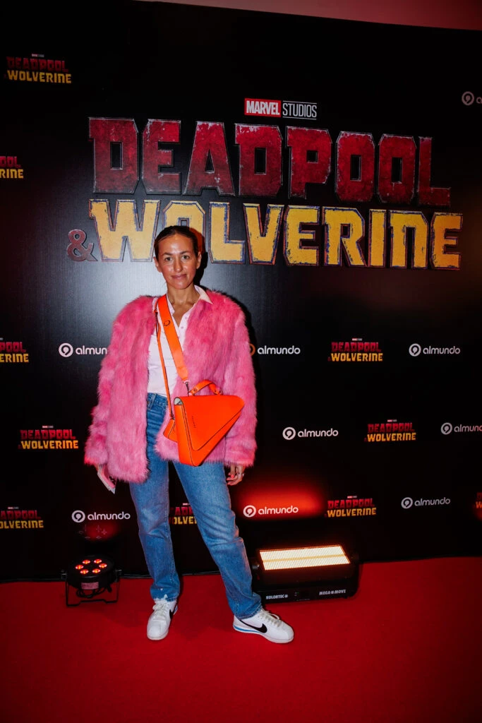 en el estreno de la película Deadpool & Wolverine.