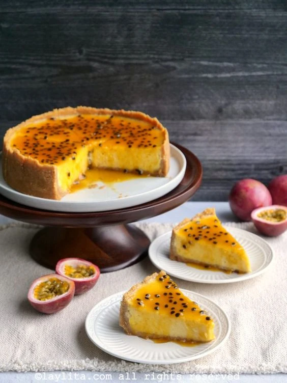 Cheescake de maracuyá sin horno: la receta más rica para el postre
