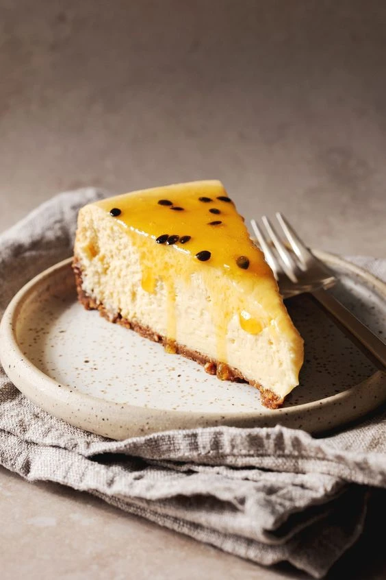 Cheescake de maracuyá sin horno: la receta más rica para el postre