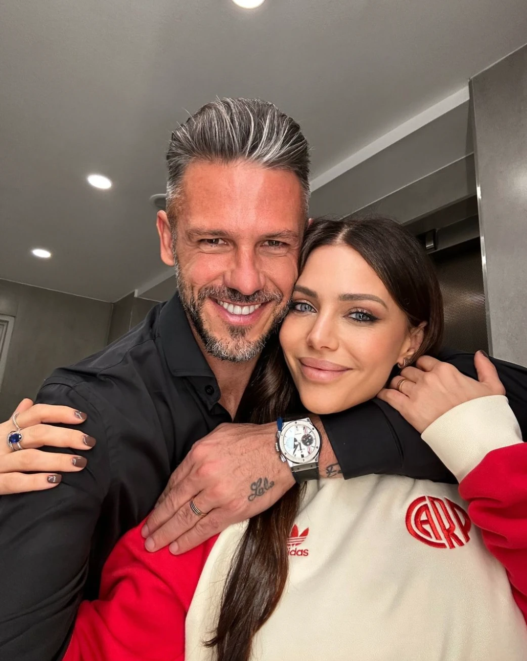 El doloroso mensaje de Evangelina Anderson para Martín Demichelis tras su salida de River Plate