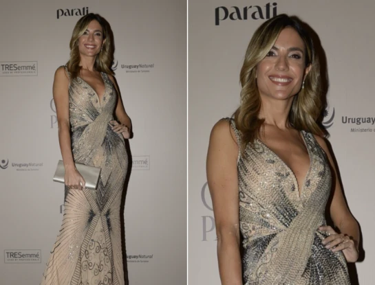 El brillante look de María Belén Ludueña en la Gala Para Ti