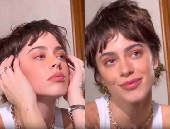 Tini Stoessel sorprendió al apostar por el corte shaggy