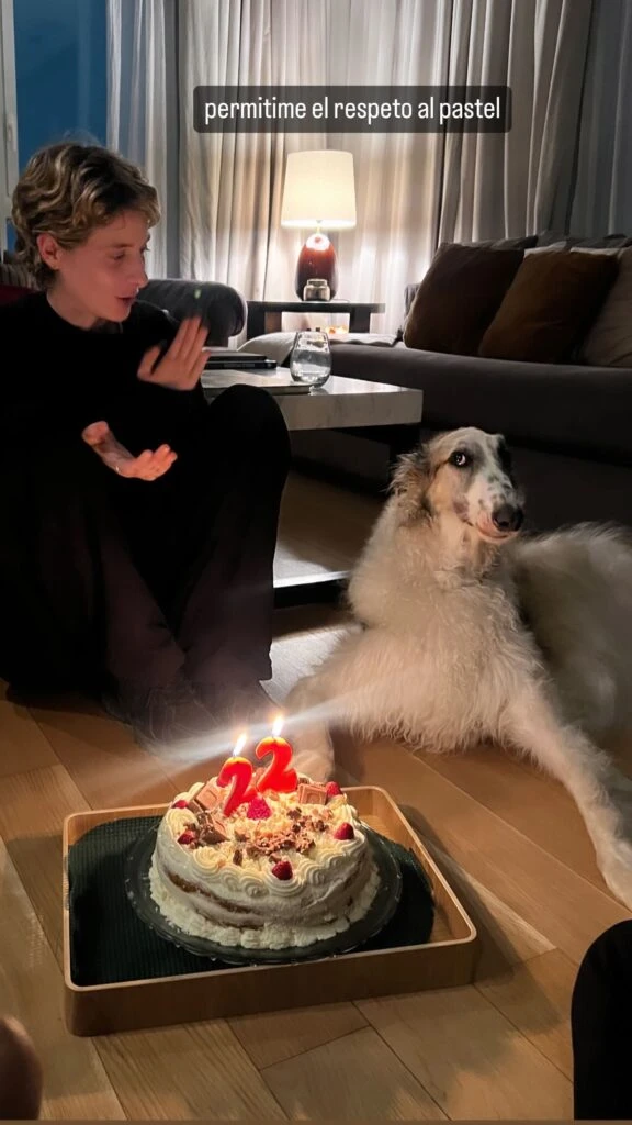 El festejo íntomo de Paloma Ortega: solo acompañada por su mamá y su mascota