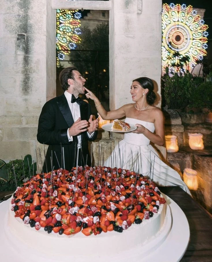Así es la torta de bodas que marca tendencia en Europa
