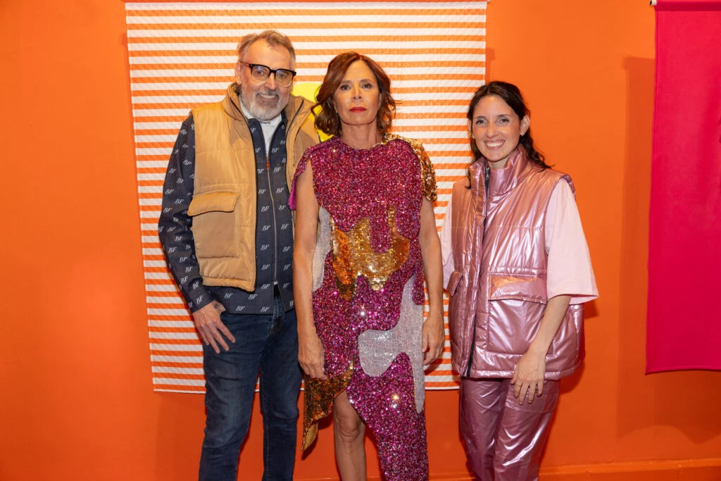 Benito Fernandez ( amigo de Agatha) y su hija Marina Fernandez