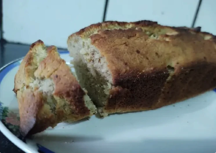 Budín de banana