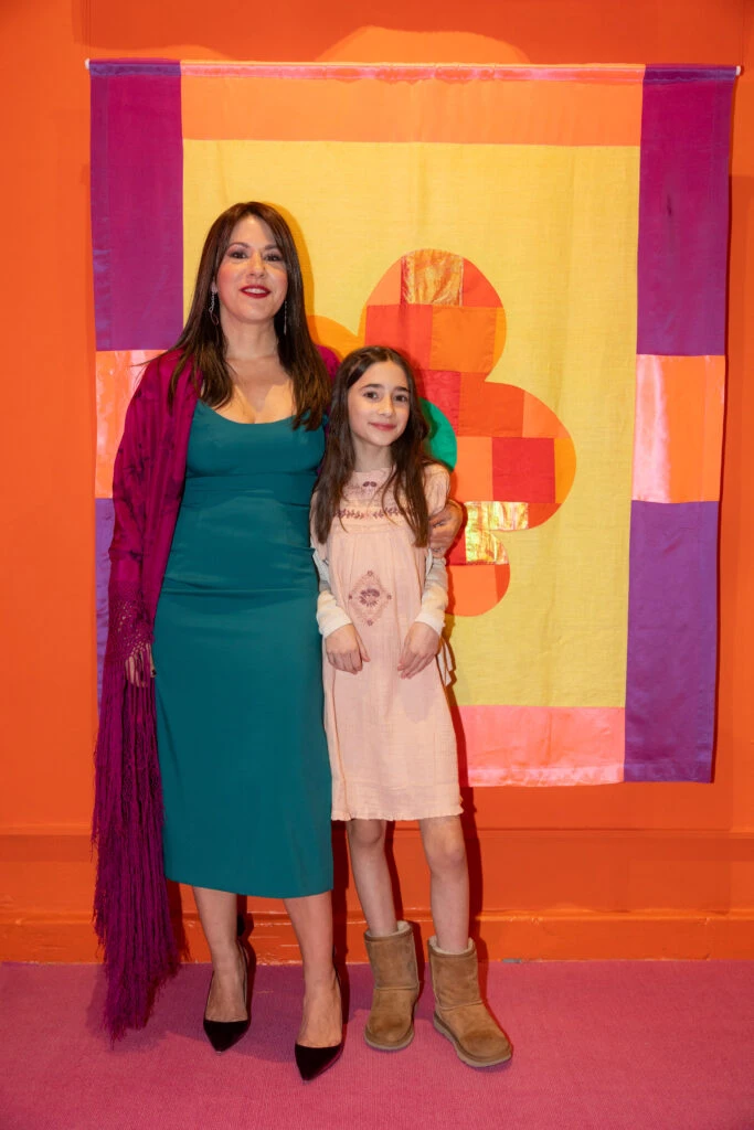 Carminne Dodero y su hija Olympia