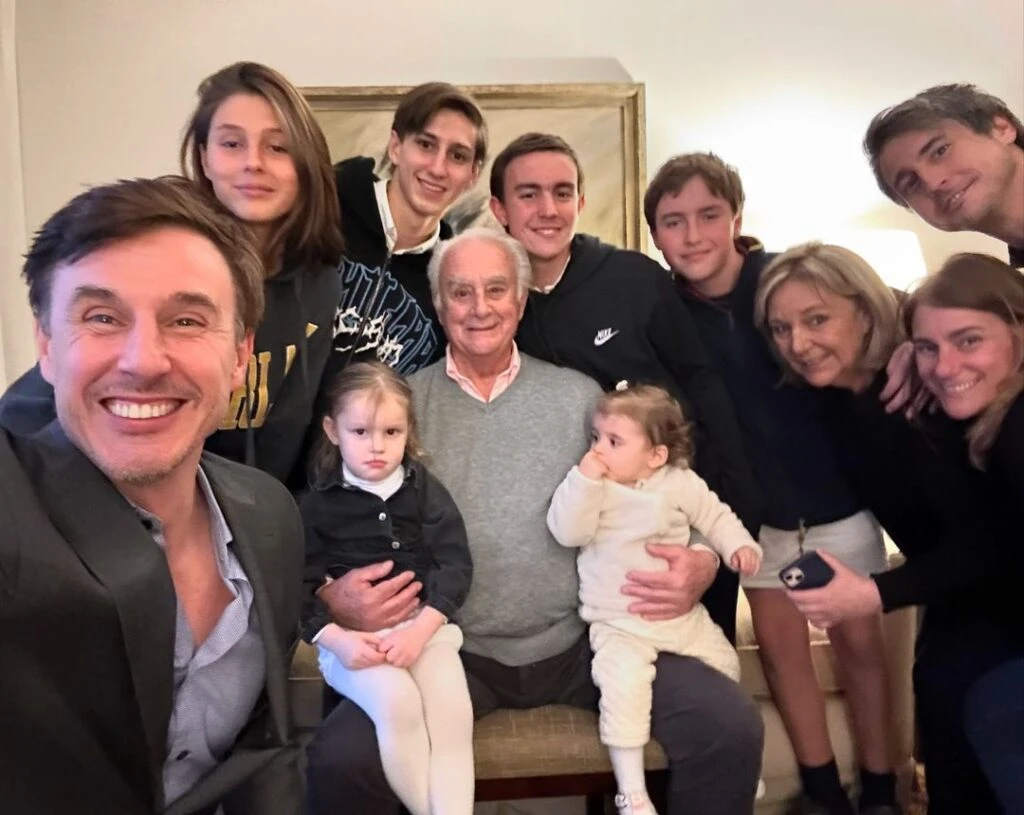 Las fotos del festejo en familia del cumpleaños del padre de Roberto García Moritán