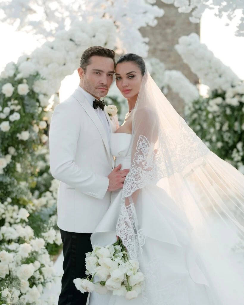 Así fue la boda de tres días de Ed Westwick, la ex estrella de "Gossip Girl"