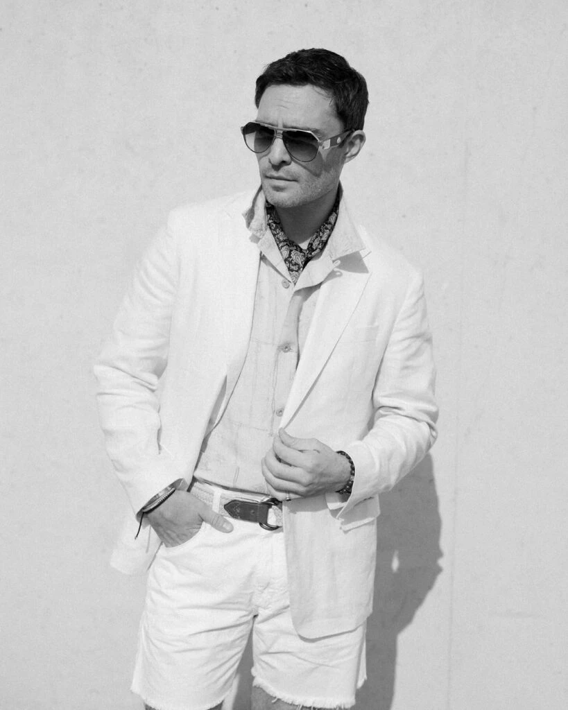 Así fue la boda de tres días de Ed Westwick, la ex estrella de "Gossip Girl"