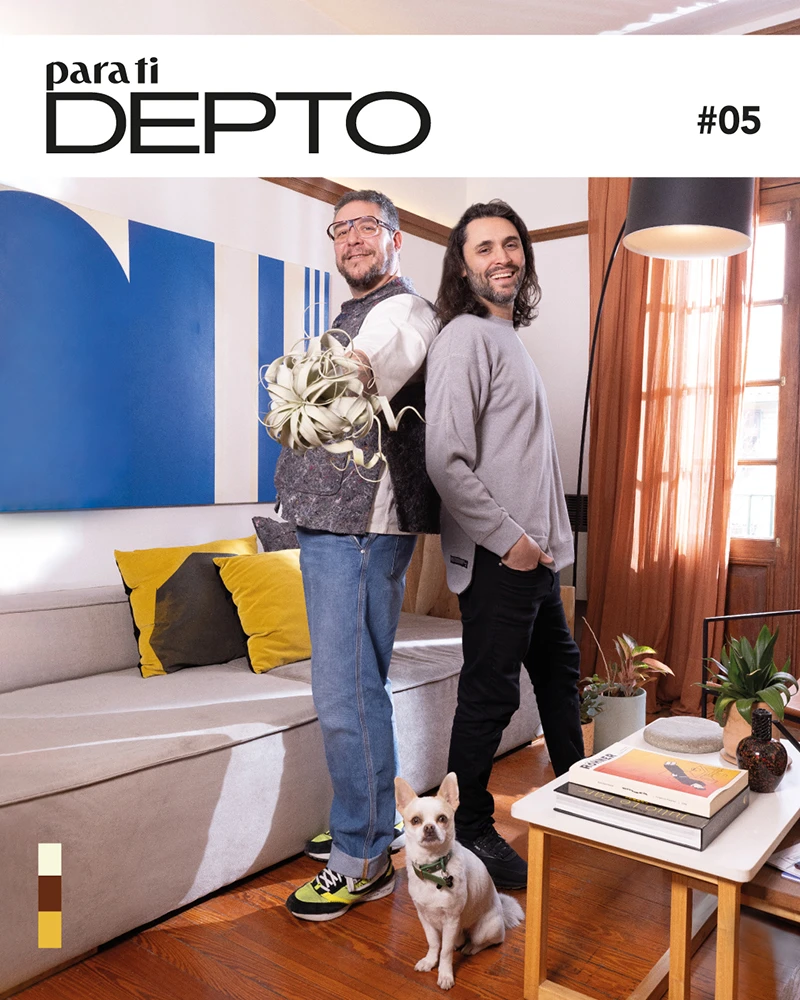 La tapa digital de para ti DEPTO #5 de Gabriel Caraballo y Victor Ledesma. 